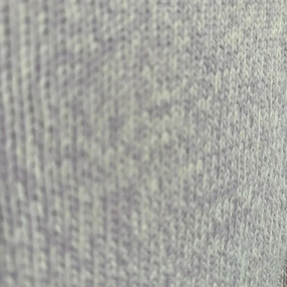 Stylish 2fer blouse & vest look with eyelet puff sleeves lavender Soft cotton M - Picture 3 of 10